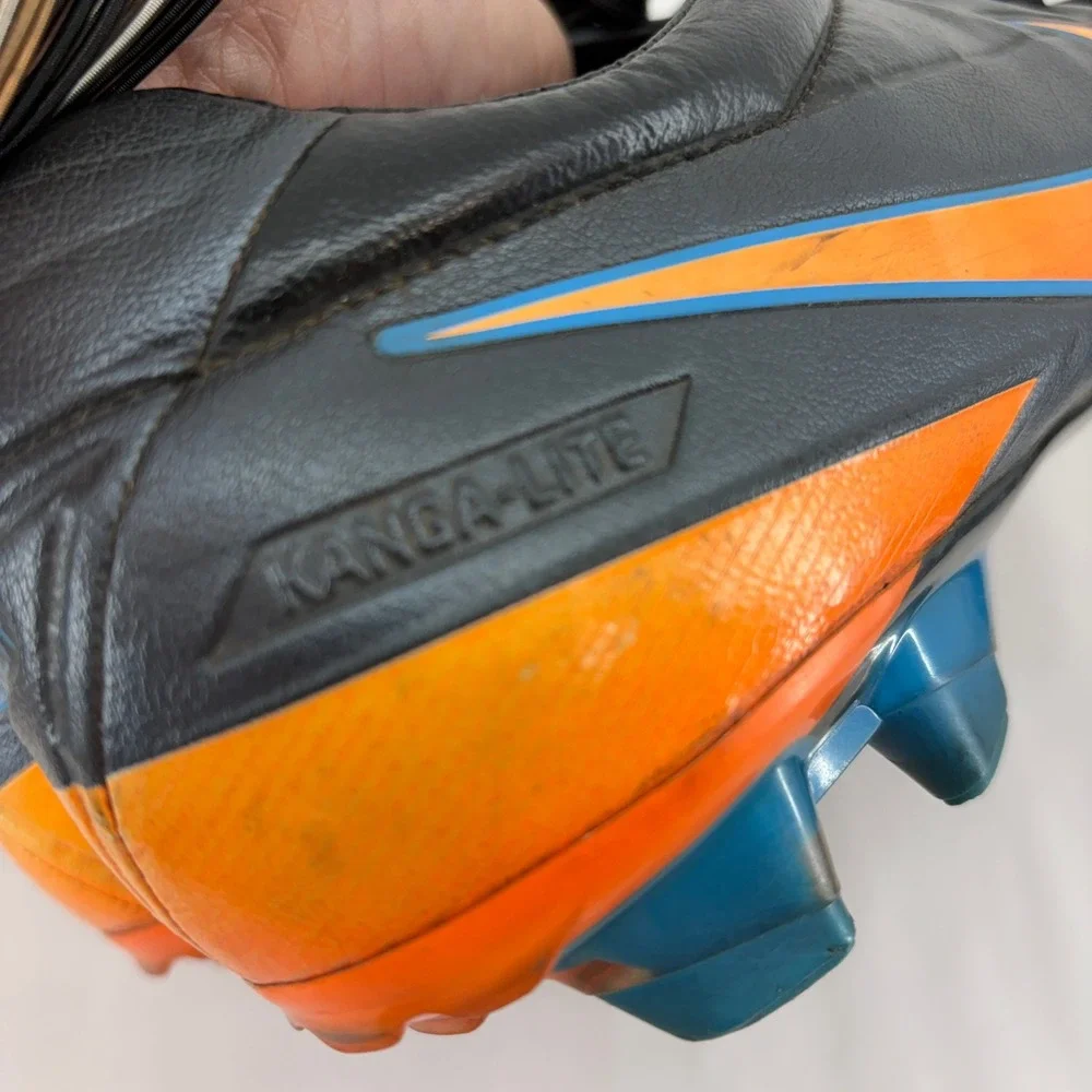 Nike Total 90 Laser IV FG Mens Soccer Cleats Black Orange Mens 12 Bag Kanga-Lite